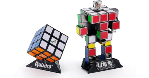 “超合金”×“ルービックキューブ”＝ロボット!? 変形フィギュア『超合金 ルービックキューブ』が予約開始。本物と同スケールで見分けがつかない…からの、まさかの変形！