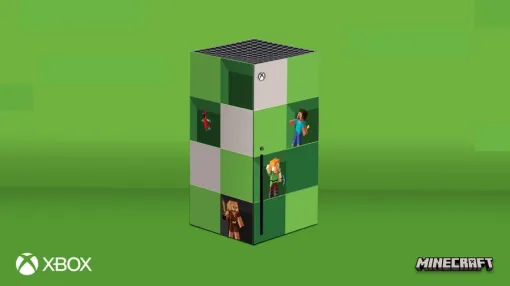 Xbox Series X購入で，本体を「Minecraft」デザインにできるスキンシールが数量限定でもらえるキャンペーンがスタート