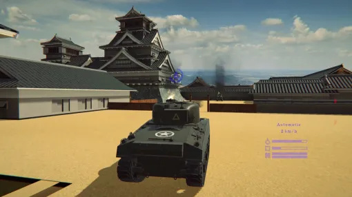 日本の城再現戦車ゲーム『Shogun Castle』発表。なぜかWW2米戦車で、安土城・駿府城など日本の37城を攻める