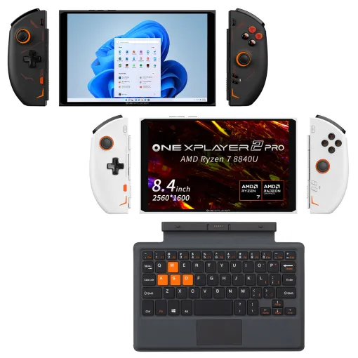 ゲームパッドを着脱できる携帯型ゲームPC「ONEXPLAYER 2 Pro」のRyzen 7 8840U搭載モデルが6月8日に発売