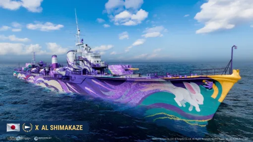 マルチプレイ海戦ゲーム『World of Warships』にて『アズールレーン』コラボ第6波開催。固有ボイス付き艦長や特別迷彩など盛りだくさんコラボ