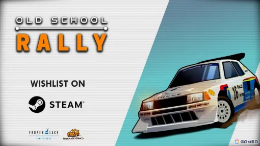 90年代の3Dグラフィックを彷彿とさせるレースゲーム「Old School Rally（オールド スクール ラリー）」が2024年内にSteamで配信決定！