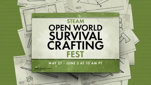 「パルワールド」など，多数のサバイバルゲームがセール対象になる「Steam Open World Survival Crafting Fest 2024」が開始