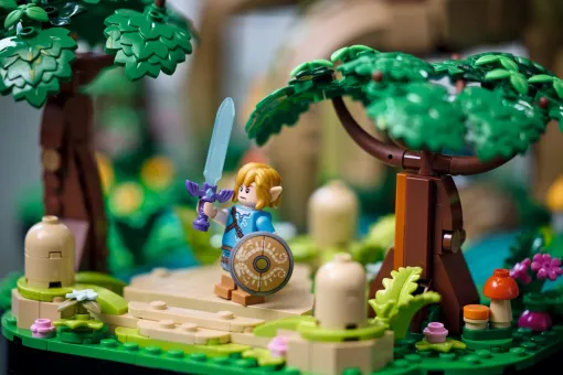 『ゼルダの伝説』の“デクの樹”がレゴになって登場。『ブレス オブ ザ ワイルド』と『時のオカリナ』の2バージョンに組み立て可能