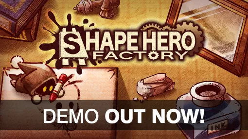 工場シムとタワーディフェンスを融合した「ShapeHero Factory」，体験版をSteamで配信開始。プレイ動画も公開中