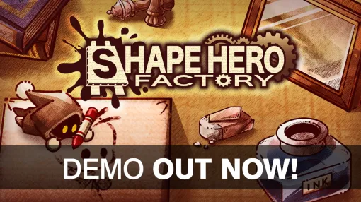 アソビズム、Steam向け工場ビルド×ローグライト×タワーディフェンス『ShapeHero Factory』体験版をリリース