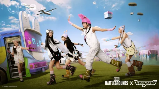 KRAFTON JAPAN、『PUBG』と『PUBG MOBILE』で『NewJeans』との大規模コラボレーションを発表