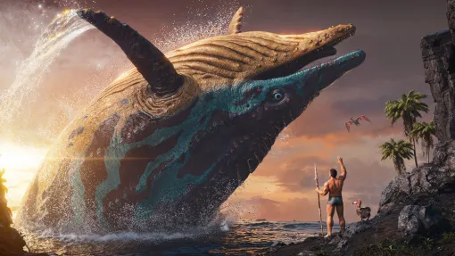 PS5版「ARK: Survival Ascended」，広大な海が特徴のマップを追加。潜水艦のような機能を持つ新恐竜シャスタサウルスが登場