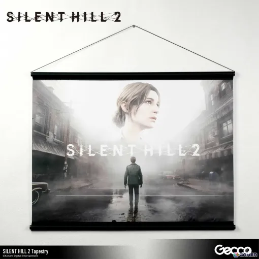 「SILENT HILL」キービジュアルや描き下ろしアートを使用したB2サイズタペストリー5種が予約受付中！