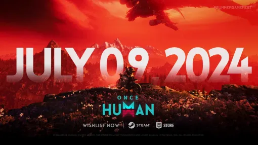 オープンワールドサバイバルシューター「Once Human」の配信日が7月9日に決定。6月11日より期間限定のプレイデモがSteamで配信