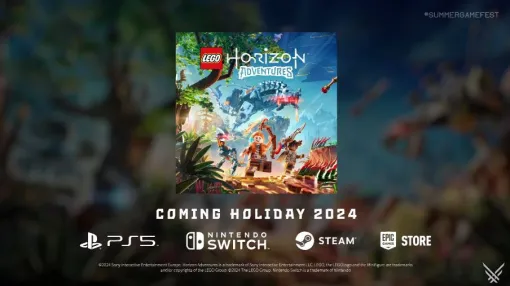 Horizonの世界をレゴで再現した「LEGO Horizon Adventures」発表。2024年のホリデーシーズンにリリース予定