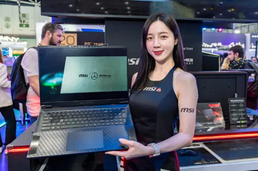 高級車メーカーとコラボした「MSI×Mercedes-AMG」18インチの限定モデル登場！所有欲を満たすラグジュアリーなデザイン【COMPUTEX 2024】