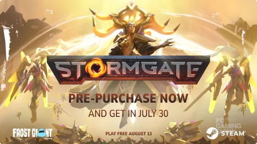 新作RTS「Stormgate」の早期アクセスが7月30日にスタート。正式リリースは8月13日の予定