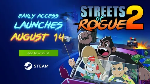 「Streets of Rogue 2」のアーリーアクセスが，8月14日にスタート