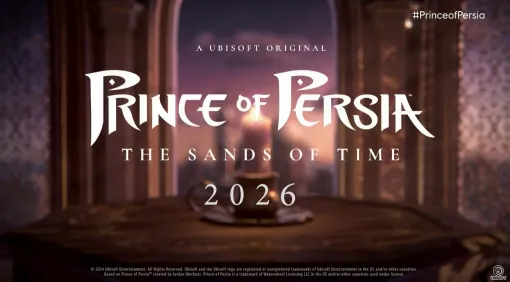 リメイク版「プリンス オブ ペルシャ 時間の砂」のリリース時期は2026年。「失われた王冠」では無料アップデートとDLCの情報が明らかに