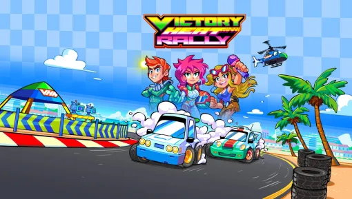 Sky Devil PalmとPlaytonic Friends、2.5Dハイスピードレースゲーム『Victory Heat Rally』を2024年冬にリリース…Steamでデモ版公開中