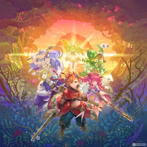 「聖剣伝説 VISIONS of MANA」発売日が8月29日に決定！パルミナ（CV：日笠 陽子）、ジュリ（CV：花守 ゆみり）やゲームシステムの続報も