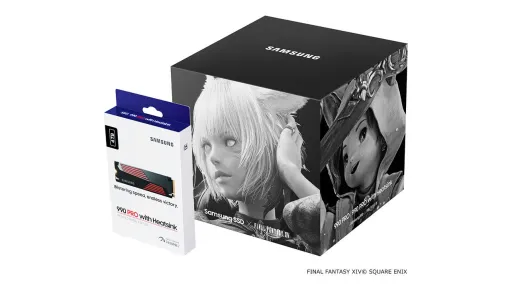 『FF14:黄金のレガシー』サムスンコラボの収納ボックス付きSSDが発売。対象は2TB、4TBモデル。PS5動作確認済み