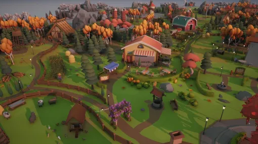 リラックス村づくりゲーム『Evershire』発表。資源を獲得・管理しながらミニマル村づくり、自由にデコレーションして風景を作り上げる