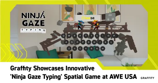 ARエンタメ開発のGraffity、AWE USAにApple Vision Pro向けのSpatialゲームを出展