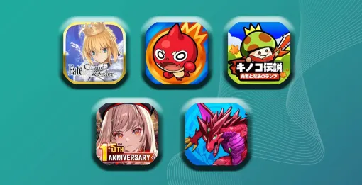 『FGO』が2年連続でGWのモバイルゲーム収益トップに。DAUは『モンスト』が圧倒的