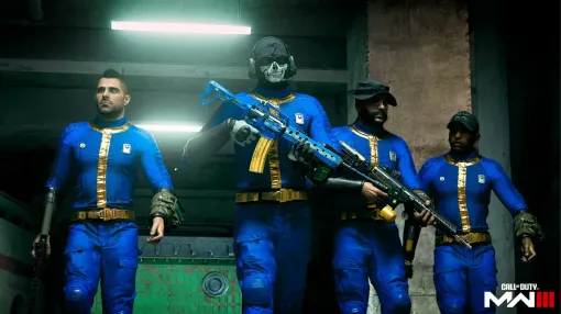 「Call of Duty」に「Fallout」のコラボスキンがまもなく登場 CoDのキャラがVaultスーツを着る