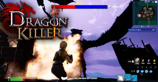 カヤックアキバスタジオ、『フォートナイト』上にUEFNを用いて制作されたゲーム『Dragon Killer（ドラゴンキラー）』を公開