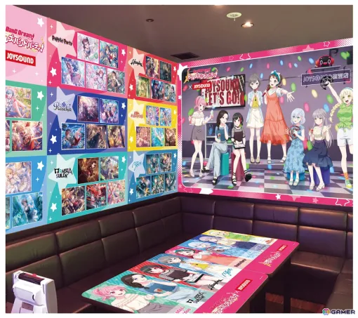 「ガルパ」とJOYSOUND直営店のコラボキャンペーンが6月28日より開催！戸山香澄たちの描き下ろしイラストを使用