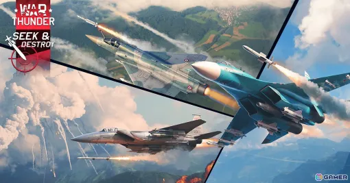 「War Thunder」初となるARHシーカーを有したミサイルと新兵装に対応した新鋭戦闘機が登場！大型アップデート「シーク＆デストロイ（Seek ＆ Destroy）」が実施