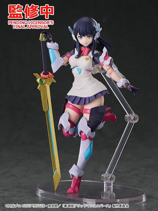 『グリッドマンユニバース』宝多六花（GRID TECTOR Ver.）のフュギュア彩色原型公開。あまりにも健康的な太ももが目をひく