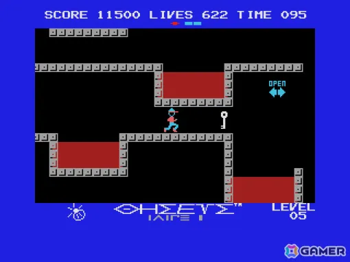 「テセウス（MSX版）」がプロジェクトEGGでリリース！滑らかなスクロールと浮遊感が特徴のアクションゲーム