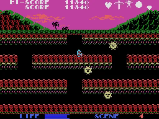 「クルセーダー（MSX版）」，プロジェクトEGGで会員向けに無料配信開始。勇者となって剣とジャンプを駆使し，さらわれたお姫様の救出に挑む