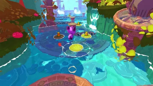 協力2人プレイ・猫と魚アクション『River Tails: Stronger Together』Nintendo Switch版配信開始。友情タッグで美しくも危険な世界を冒険