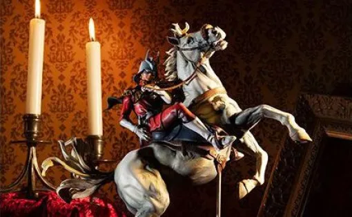『ガンダム』シャアの乗馬フィギュアが美しい。11月下旬に発売。デラックスの名に相応しい、全高約380mmの迫力満点な逸品