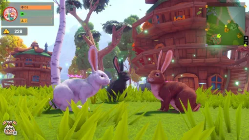 うさぎオープンワールド『Adventure Forest: Rabbit Story』発表。もふもふウサギとなり、食べて寝て自然広がる世界を探索