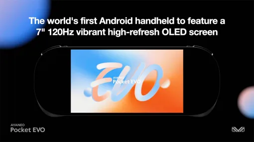 AYANEOが7型有機ELディスプレイを搭載した携帯型Androidゲーム機「AYANEO Pocket EVO」を開発中であることを明らかに