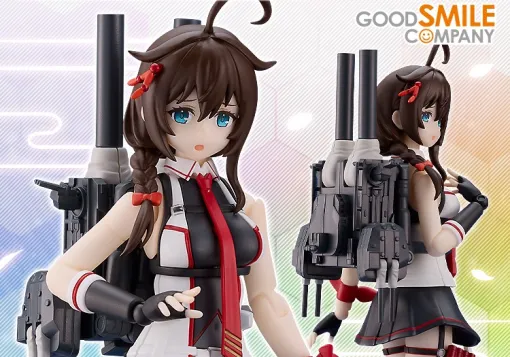 「艦これ」の“時雨改三”がプラモデルとして初立体化。キャラクター可動プラモデルシリーズ“PLAMATEA”に登場