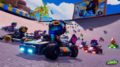 最大60人対戦のバトルロワイヤルレース『Stampede Racing Royale』PC、Xboxにて無料配信スタート。シーズン0として450以上のカートが登場