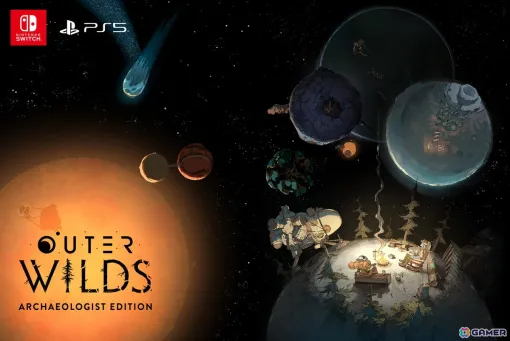 パッケージ版「Outer Wilds: Archaeologist Edition」がPS5/Switchで10月24日に発売！キービジュアルは出水ぽすか氏描き下ろし