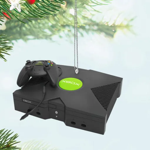 初代Xboxをモチーフにしたクリスマスオーナメントが海外向けに発表。ボタンを押すと起動音とともに「Halo」の楽曲も再生