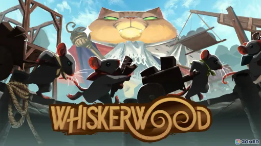 帝国主義的なネコの圧政に立ち向かうネズミたちによるシティービルダーゲーム「Whiskerwood」がSteam向けに早期アクセスを実施予定！