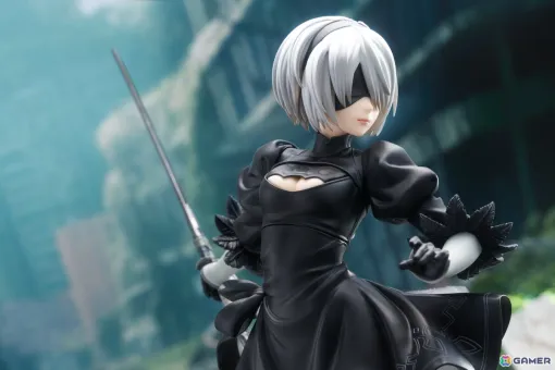 「NieR:Automata Ver1.1a」の2Bが躍動感のあるポージングで1/7スケールフィギュア化！予約受付もスタート