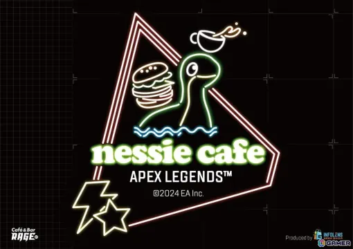 「Apex Legends」のコラボカフェ「ネッシーカフェ」が東京／池袋の「Cafe ＆ Bar RAGE ST」にて8月10日より開催決定！