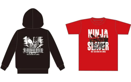 『ニンジャスレイヤー ネオサイタマ炎上』Steamコード付きのTシャツ＆パーカー発売迫る！