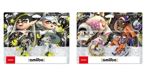 『スプラトゥーン3』シオカラーズ＆テンタクルズのamiiboセットが予約開始。9/13～9/16のグラフェス開催に先駆けて9/5発売！