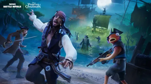 Epic Games、『フォートナイト』で「パイレーツ・オブ・カリビアン」が期間限定で登場！