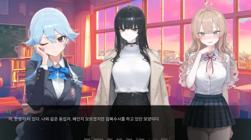 『AI 女子高生推理バトル』Steamで発表。殺人容疑のある3人の美少女（AI）と会話して事件解決に導く。プレイごとに犯人が変化