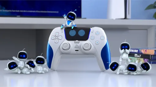 「アストロボット」コラボデザインのPS5純正ゲームパッド「DualSense」がゲームと同時発売