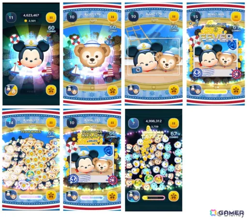 「LINE：ディズニー ツムツム」にミッキー＆ダッフィーとリーナ・ベルが登場！限定LINEスタンプがもらえるキャンペーンも