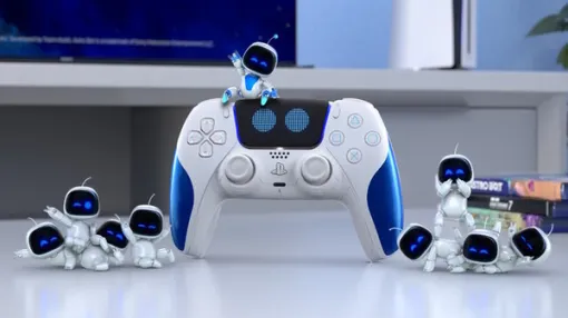 数量限定、PS5『アストロボット』デザインのDualSenseコントローラーが順次予約開始！タッチパッドの「目」が可愛い